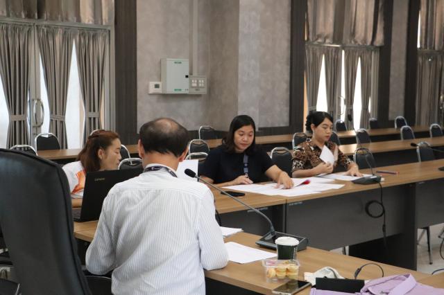 4. ประชุมจัดทำแผนบริหารความเสี่ยงของสำนักบริการวิชาการและจัดหารายได้ วันที่ 19 ตุลาคม 2566 ณ ห้องประชุม KPRU HOME สำนักบริการวิชาการและจัดหารายได้